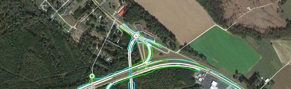 COURTLAND INTERCHANGE Project Overview The purpose of this project is to eliminate the existing signalized intersection at Routes and Business, in Courtland, Virginia.