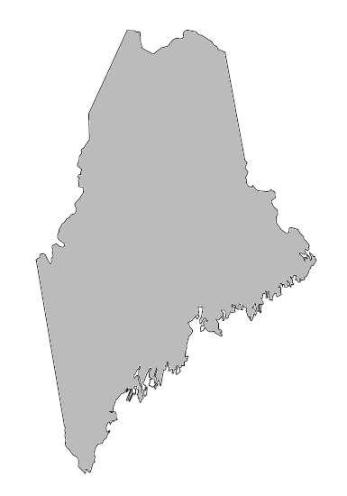 Maine rural coastal economy Rural state with population of