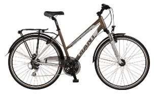 Bikes GIANT ARGENTO or equivalent: Hybrid bikes Larger, comfort seat Front suspension Adjustable handle bars