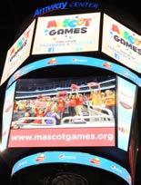 5 Game Sponsorships Game Naming ( Game Sponsored by Your Brand ) Your brand name/message integrated into 1 of only 5 mascot competitions to