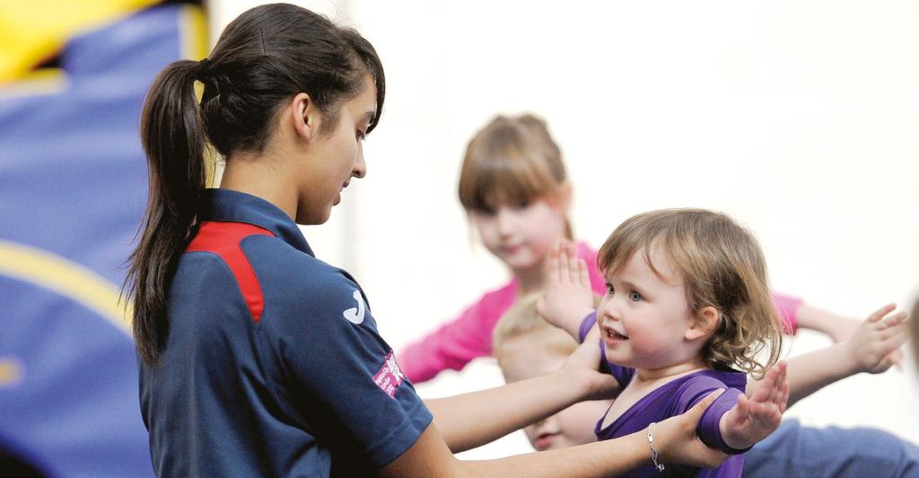 Coaches are at the heart of British Gymnastics.