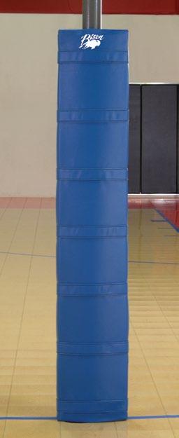 For VB100, VB200, VB600, VB700 and VB900 court adders Velcro attachment Available in the 16 school colors shown on page 30 Lettering not available on VB510P Five-year limited warranty. Approx.