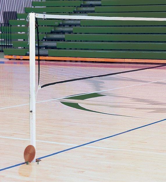 badminton, tennis, volleyball systems BM10 BM10P BM10 Competition Badminton System For official competition or physical education class Suits every level of play 1½" square aluminum standards