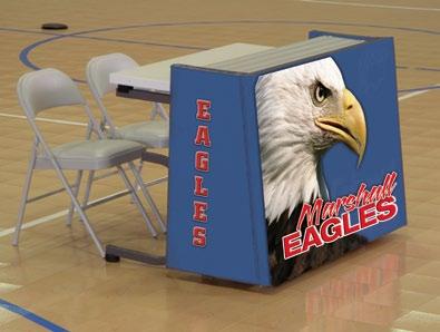 school pride Realistic color graphics, same as found on our popular Sport Pride wall padding,