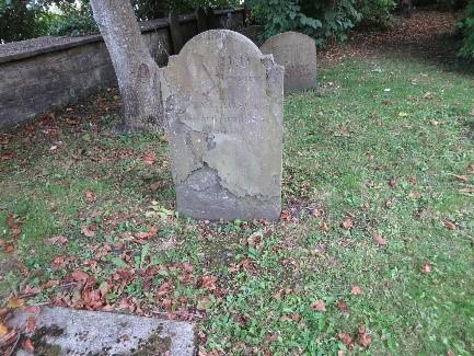 (1793-1825) Eliz th ROBERTS Died the 3 rd Feb y 1825 In the 77 th Year of her Age.