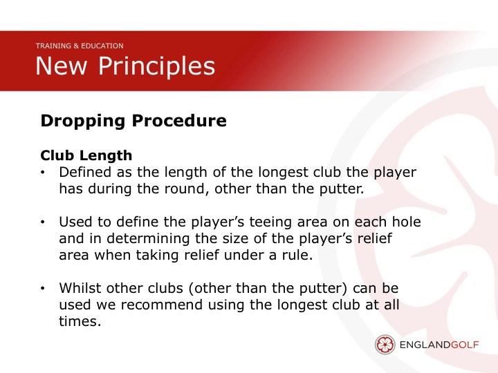 R & A RULES UPDATE If a player accidently moves their ball while searching for it there is no longer a penalty. The ball will always be replaced, even if the exact spot is not known.