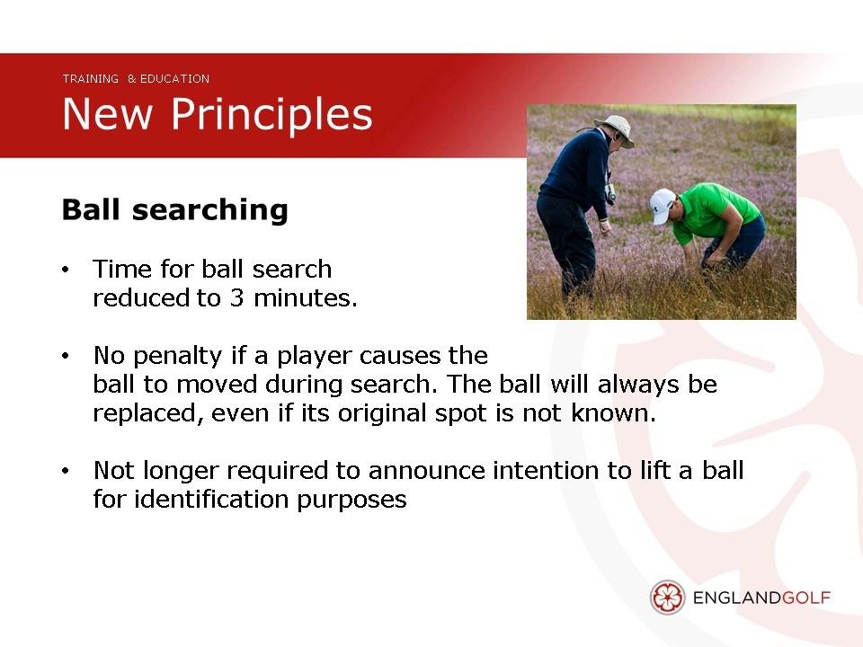 2 of always replacing a ball whenever it has been lifted or moved under a Rule that requires it to be replaced will eliminate any confusion around whether the original spot was known or not.
