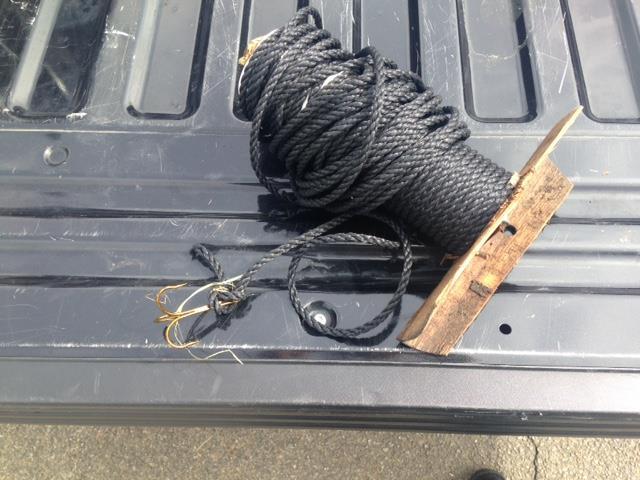 Rope and treble hook used in illegal alligator hunting Region VI- Metter (Southeast) LAURENS COUNTY On June 28 th, Corporal Dan Stiles and Ranger First Class Allen Mills patrolled the Beaverdam