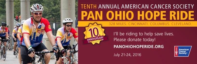 2016 General Information Revised 06.07.16 *Information subject to change Welcome to the 2016 Pan Ohio Hope Ride!