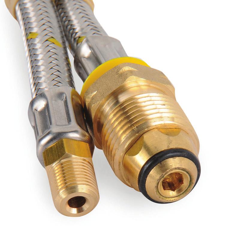 2kg/hr Inlet: 1/4in NPT Outlet: 3/8in NPT 003892 Pigtail Copper POL 460mm 7/16F POL x 5/16in