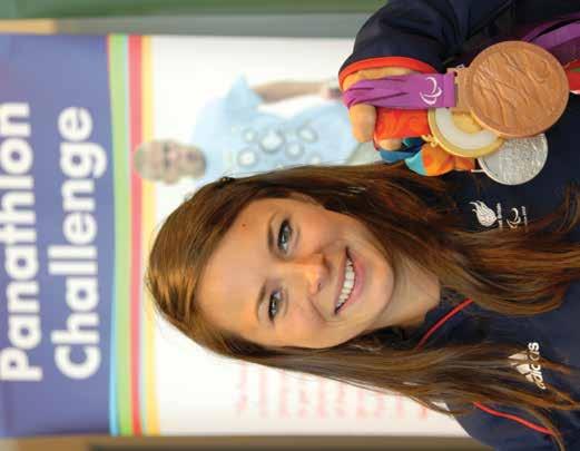 Welcome I am very proud to be Panathlon s Paralympic Ambassador as the charity celebrates 20 years of inspiring young people through sport.