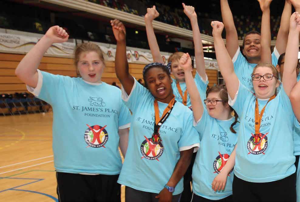 PANATHLON 4 The Panathlon Challenge is proud to celebrate 20 years of providing sporting opportunities to disadvantaged young people.