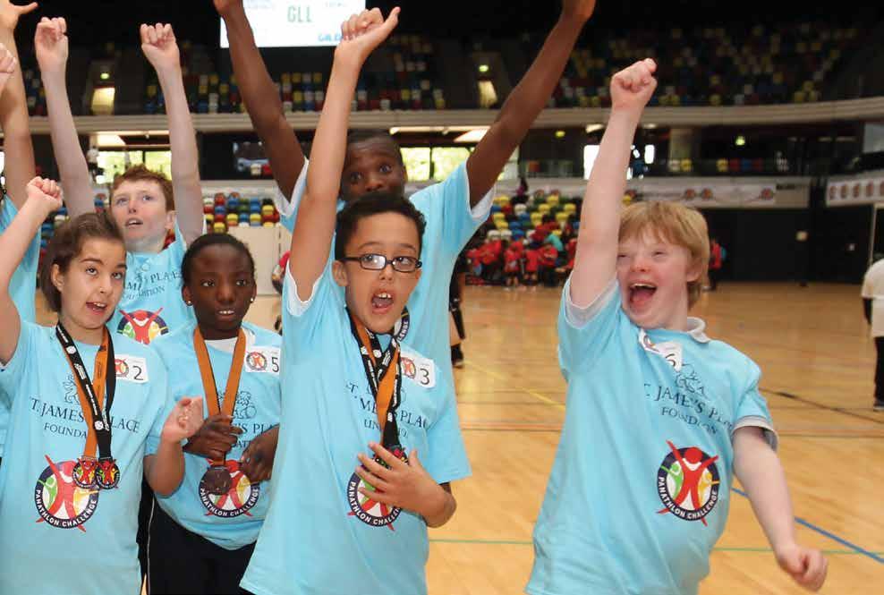 AT 2 A YEAR IN PANATHLON 7,500 COMPETITORS 450 SCHOOLS 100,000 ACTIVE HOURS OF SPORT 1,350 YOUNG LEADERS ALL 32 LONDON BOROUGHS 27 COUNTIES (30 BY 2017) CORE VALUE: Panathlon seeks to inspire young