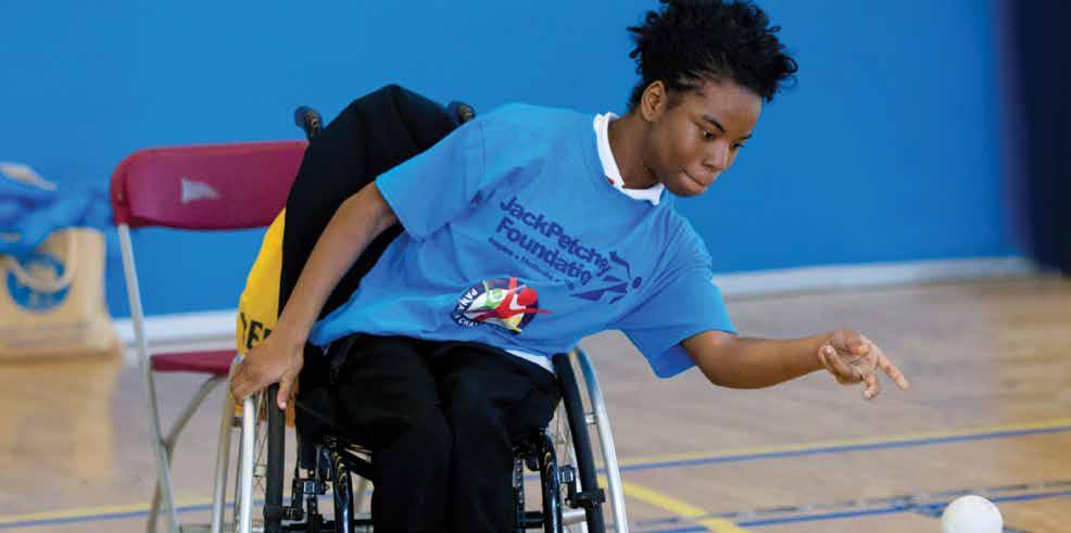 We also provide boccia leaders and young officials training courses in many counties.