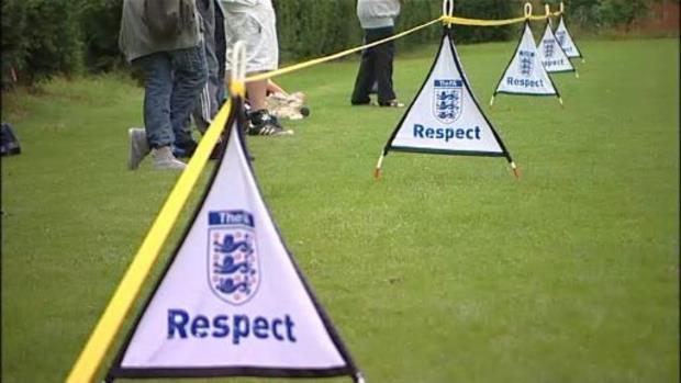 We all have a responsibility to promote high standards of behaviour the game. The FA s Respect Programme is aimed at tackling unacceptable behaviour across the whole game.