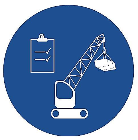 RULE 4: FOLLOW PRESCRIBED LIFT PLAN A lift plan describes how to lift and hoist safely. For routine lifts, there needs to be a general lift plan.