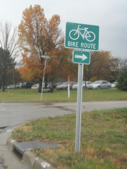 Shoulder bikeways often, but not always, include signage alerting motorists to expect bicycle travel along the roadway. Shoulder bikeways also accommodate pedestrians in rural areas.