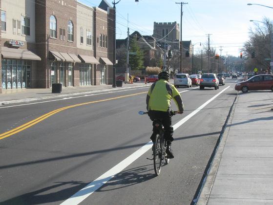 Bike boulevards often are designed to offer a safer alternative to a busy parallel route.