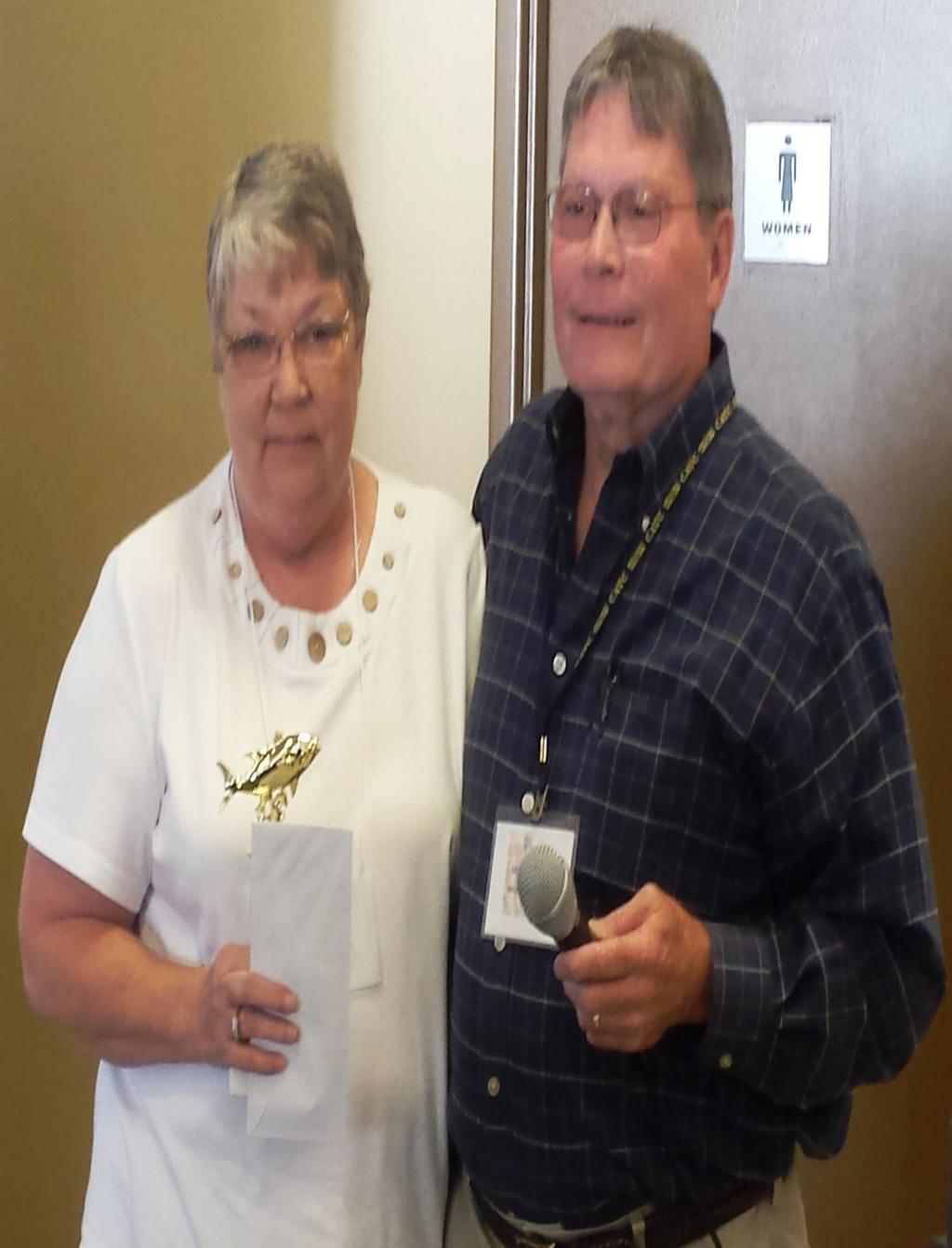 Sharon Hensley Gene McIntyre Steve Barrow Carolina Antique Tackle Collectors Current Events By Steve Barrow 2015 Myrtle Beach Show Gene and Suzann and all the other volunteers did a great job again