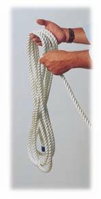 Referece Rope Hadlig Bedig Radius REFERENCE REMOVING ROPE FROM REEL OR COIL Sythetic fiber ropes are ormally shipped o reels for maximum protectio while i trasit.
