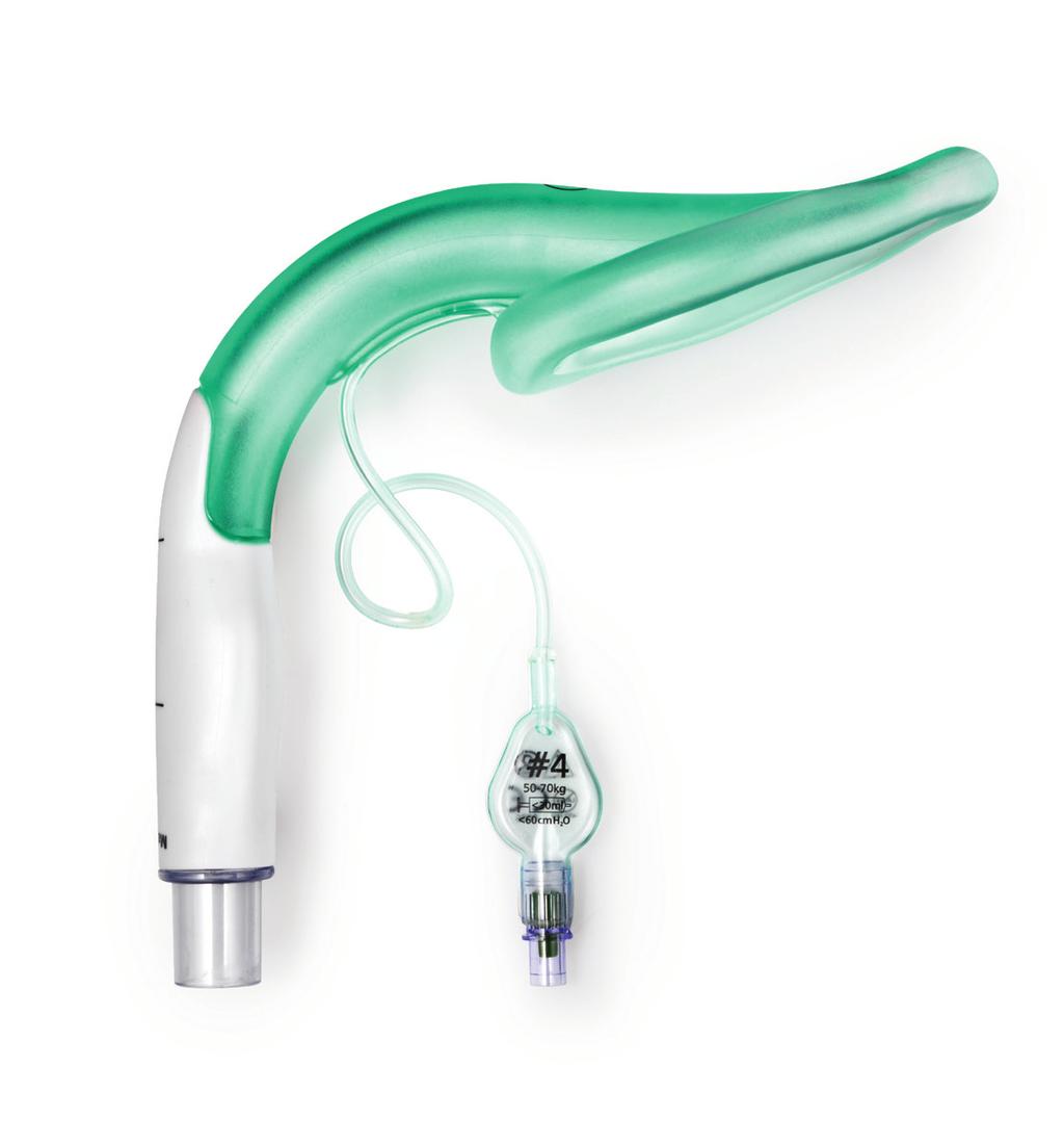 Ambu Aura-i Key Benefits Built-in anatomically correct curve for fast and easy insertion Intubating capability using standard ET-tubes Reinforced tip resists folding over during insertion and plugs