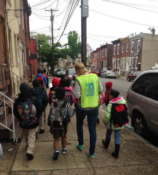 APPROACH #3: SAFE ROUTES PHILLY YEAR TWO (September 2015 - April 2016) 24 PE teachers received curriculum training 13 schools participated in October Walk to School Day 12 schools participated in May