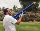NEW THIS YEAR Hot Shot Golf Ball Cannon $2,000 Everyone will have a ball shooting their golf ball 300 or more onto the fairway. Participants then continue playing where the ball landed.