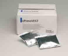 IPS PressveSt IPS PressVEST is an optimized, phosphate-bonded investment material for the conventional heating method (overnight).
