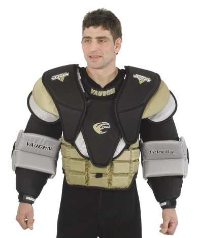 Arm & Chest VP 7000 VELOCITY All new for 2003, the new Velocity arm and chest protector is a revolutionary advancement in arm and chest protector design and construction that matches the anatomical
