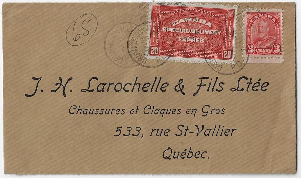 Dear collector friend, http://www.hdphilatelist.com/epl287.pdf Our current price list is available and includes Special Delivery, Christmas cover and more. Price are in Canadian funds.