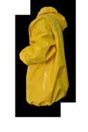 EPVC TY 1 TY TY 1a & 11aET-B TY 1a & 1aET-B Product code EPVC Stitched & Taped Seams PVC Re-usable Type 3/4 Chemical Coverall.