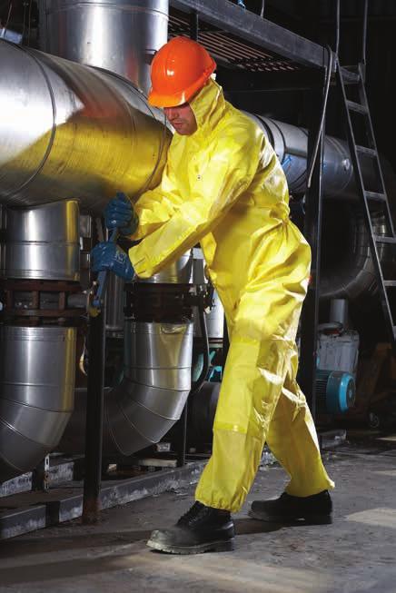 Low noise level - improved comfort and safety. Low price compared to other coveralls offering similar protection.
