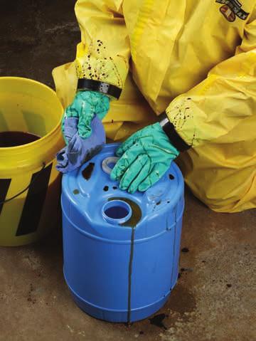 Additional Information Selection, Use, Storage, Shelf-Life and Disposal This guide provides advice on the selection of an appropriate chemical suit, suggesting some of the factors that may influence