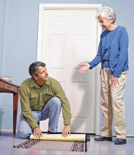 Home Safety Making changes at home can reduce hazards, prevent falls, and make daily tasks easier. An occupational therapist (OT) or a PT can suggest ways to make your home safer.