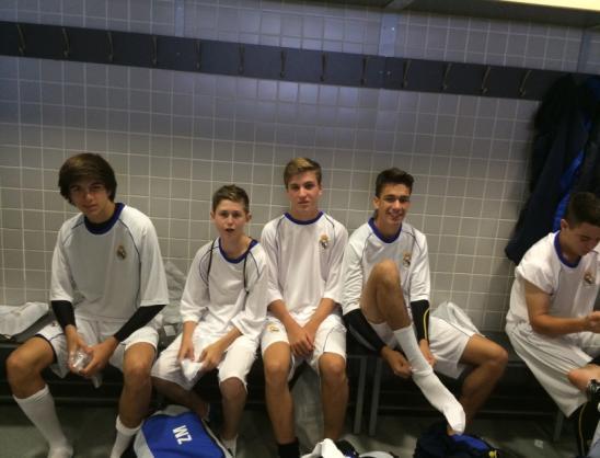 BYFA Players dress into Real Madrid Kit Part of the Real Madrid Centre Once we confirmed the European football tour, the rest fell into place, with 30 players quickly signing up including 5 Goal