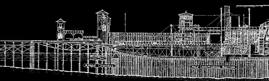 Bill also spiked the tracks on the Solano, which, spaced at 2 foot centers, made for nearly 3200 carefully placed spikes! Page 5 of 6 Plan of the Port Costa Dock and Facilities.
