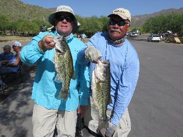 Ernie Arvizu: Pre-fishing was not much to talk about. We just could not find a consistent pattern to attract bass. Sometime late Tuesday, we finally decided to try the river.