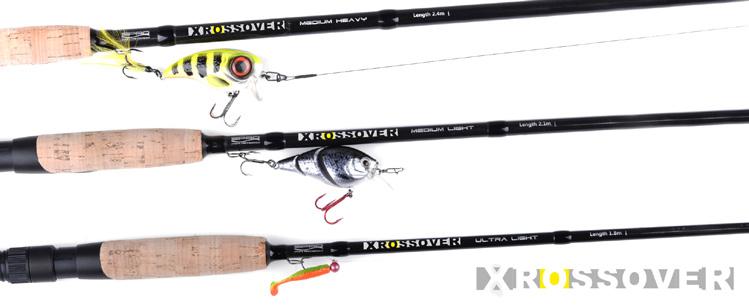 R O D S XROSSOVER The Spro Xrossover spinning rod series include a complete range carbon lure rods which meet the standards in modern lure fishing rods.