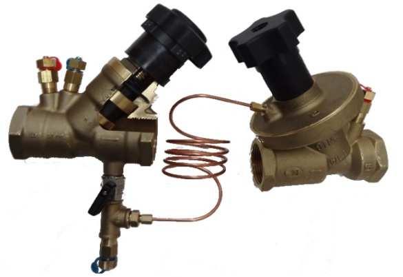 INSTALLATION AND REGULATION Install the valve so that the direction of flow of the medium matches the arrow on the body - correct operation of the valve requires the appropriate length of straight