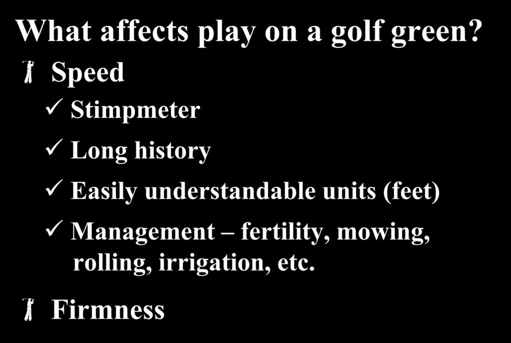 Measuring Playability What affects play on a