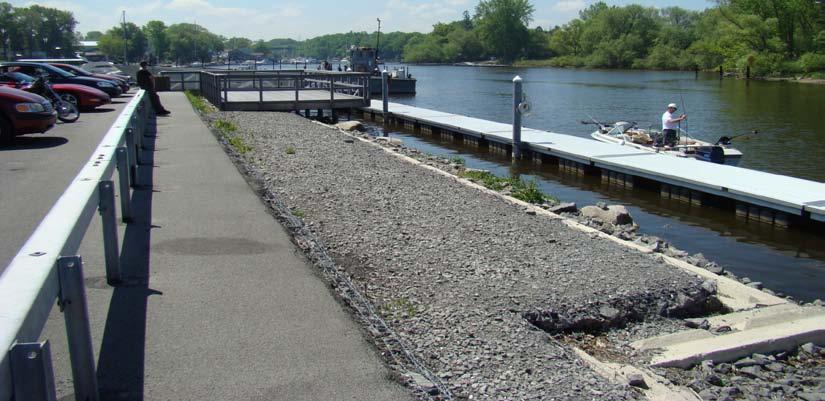 5. Orleans County Marine Park Point Breeze: Municipally owned and operated marina with a 160' long