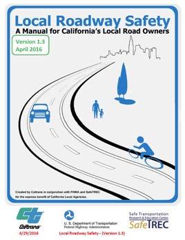 Roadway Safety Maual, 2016 http://www.dot.ca.gov/hq/localprograms/ HSIP/2016/CA-LRSM.