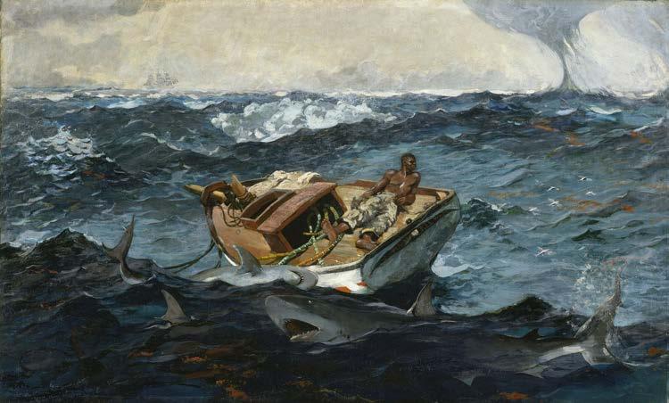 Currents The Gulf Stream, Winslow Homer (1899), Metropolitan Museum of