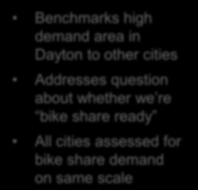 .. Bike Demand Very Low Low Moderate High Very High Legend Legend Bike Share Share Locations Locations