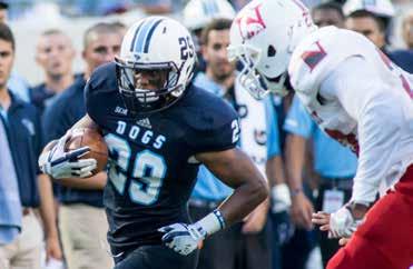 page game vs CHATTANOOGA GAME RECAPS GAME Final The Citadel (-) Newberry (-) Sept - Johnson Hagood Stadium - Charleston, SC -,8 BULLDOG NOTES The Bulldogs improved to - under Brent Thompson and - in