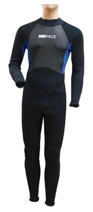 Therefore, the neoprene suit keeps your body warm and offers you high degree of flexibility.