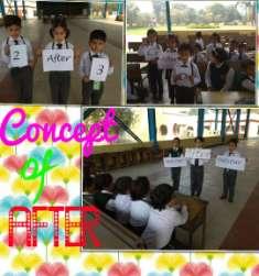 MATHS The children learnt the concept