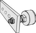 Extended male elbow K2W P.2.1- For when the elbow extends over a standard elbow for easier of connection/ disconnection of tubing. Bulkhead union Bulkhead connector K2E P.2.1- Used for junction connection of two tubes for installation of a panel.