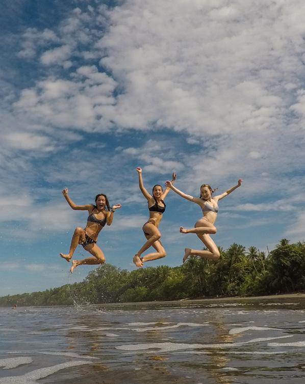 highlights Trek through the lush ecosystems of a cloud forest Surf and experience the wave-riding righteousness of the Caribbean Sea in Puerto Viejo Volunteer with local community, earning service