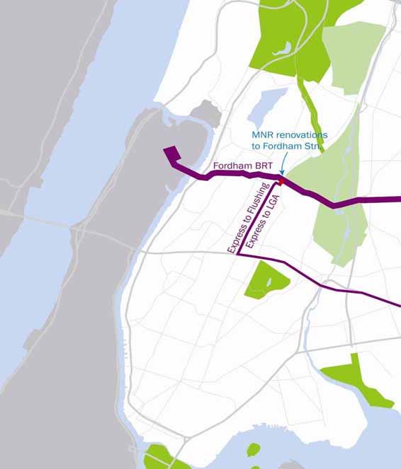 Proposed New Bus Routes: Fordham Road Bus Rapid Transit
